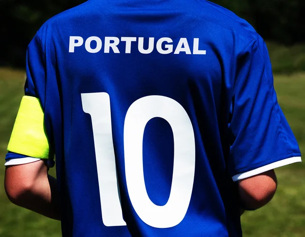 Fußballtrikot portugal — Stockfoto