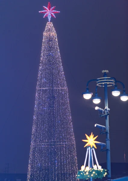 Mercado de Natal de Inverno em Hamburgo — Fotografia de Stock