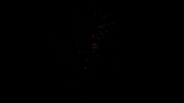 Yıl başında havai fişekler