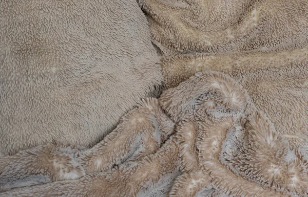 Faux fur background in the detail view as a texture