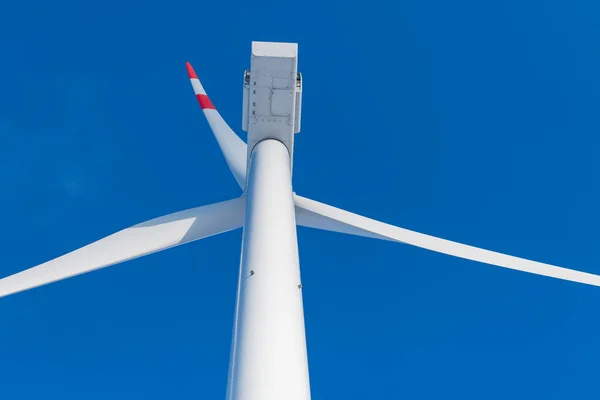 Turbinas Eólicas Terra Costa Mar Norte — Fotografia de Stock