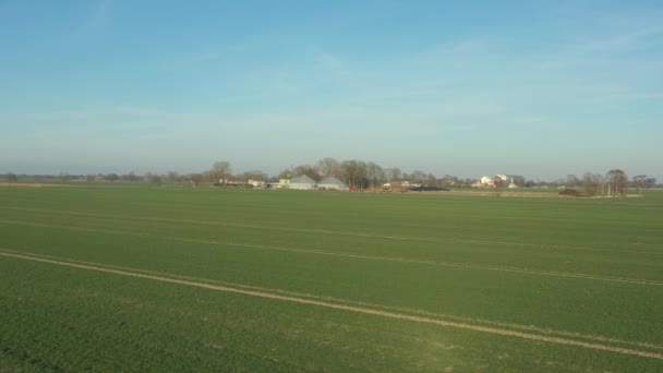 Usine Biogaz Point Vue Air Prise Avec Drone — Video