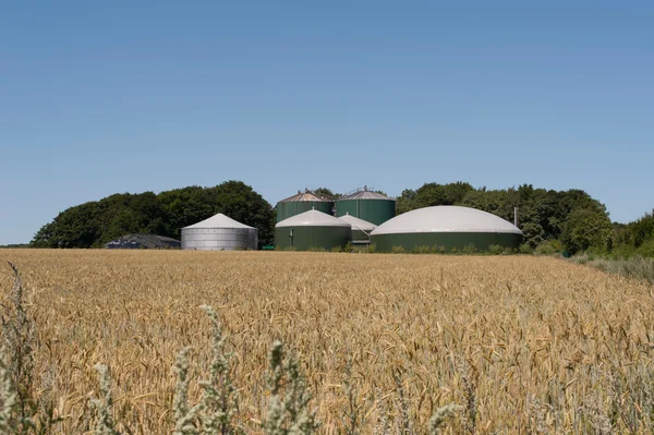 Biogas plant — Stock Photo, Image