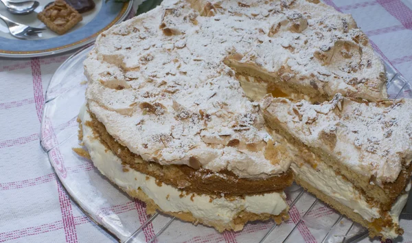 Tangerinas de torta — Fotografia de Stock