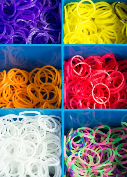 Loom rubber bands — Stock Photo, Image