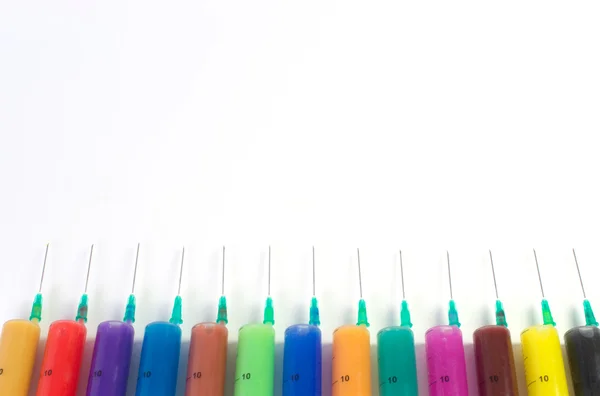 Disposable syringe — Stock Photo, Image