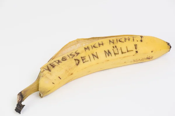 Φλούδα μπανάνας — Φωτογραφία Αρχείου