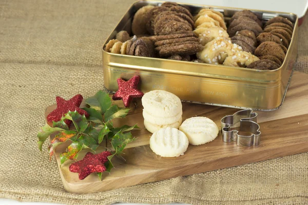 Kerstkoekjes — Stockfoto