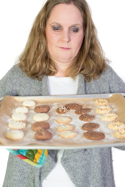 Cookies bakning — Stockfoto