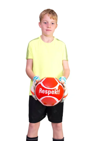 子供とサッカー — ストック写真