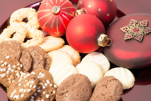 Kerstkoekjes — Stockfoto