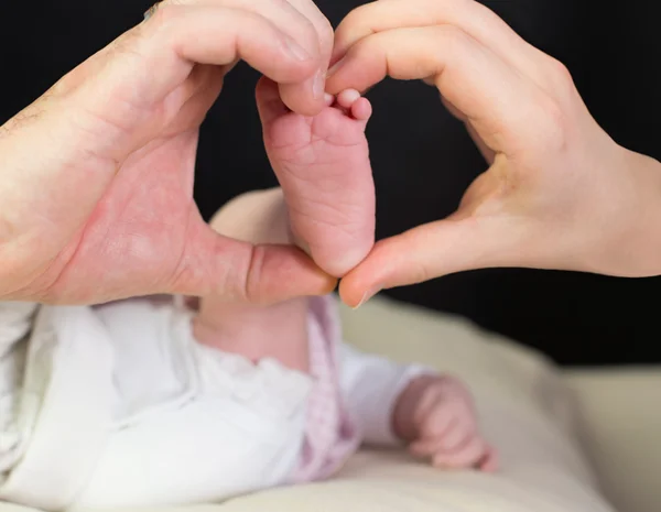 Piede del bambino — Foto Stock