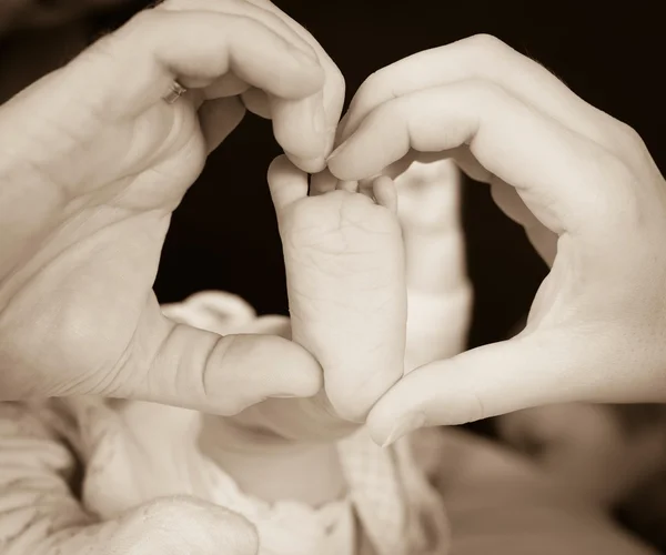 Baby foot — Stock Photo, Image