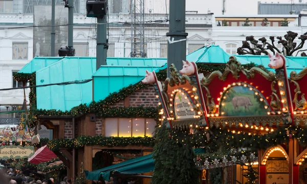 Mercado de Natal — Fotografia de Stock