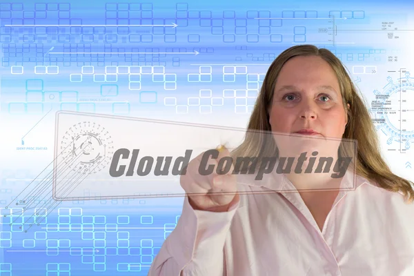 Cloud Computing — Stockfoto