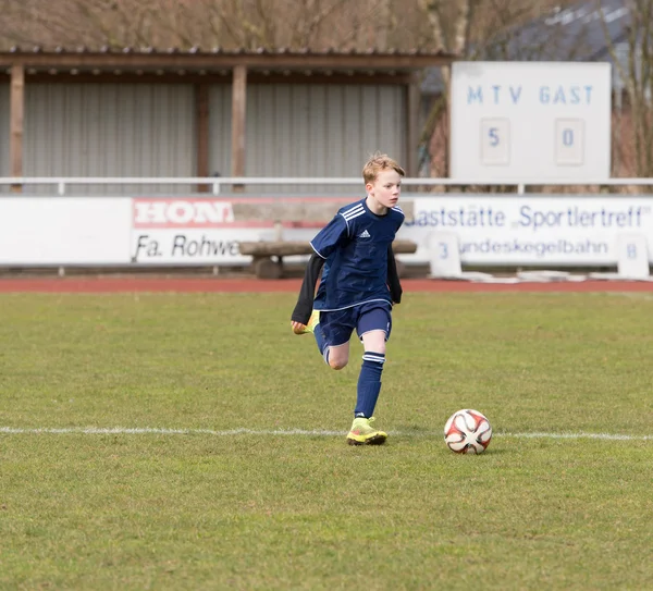 Young football player — Stock Photo, Image