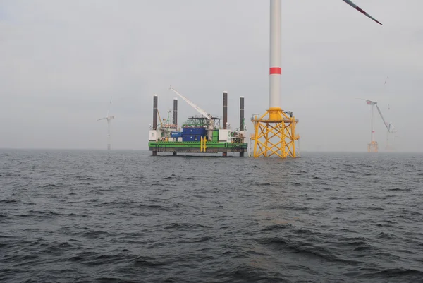 Windpark Offshore — Stock Photo, Image