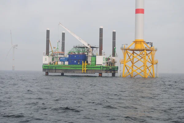 Windpark Offshore — Stockfoto