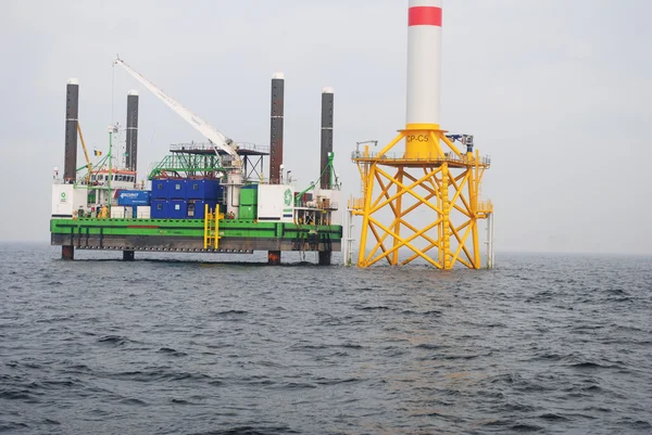 Windpark Offshore — Stockfoto