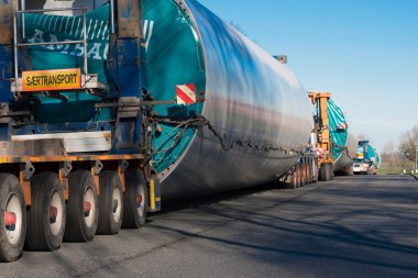 Ağır nakliye Rüzgar türbin ulaşım
