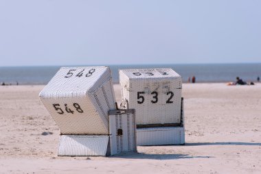 Bir Sankt Peter-Ording plaj
