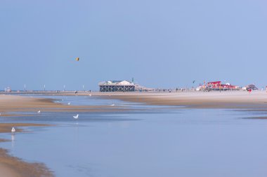 Bir Sankt Peter-Ording plaj