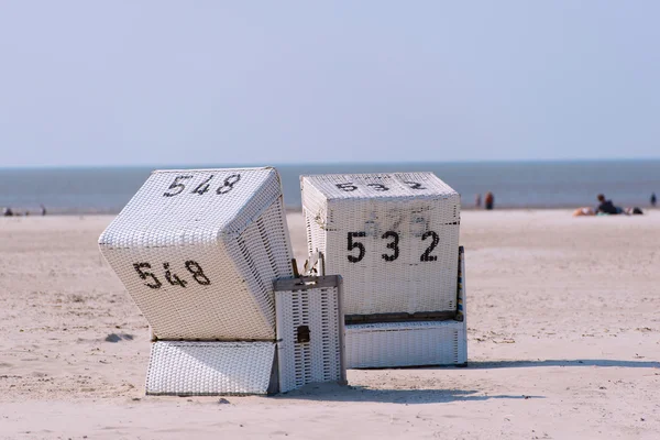 Spiaggia di Sankt Peter-Ording — Foto Stock