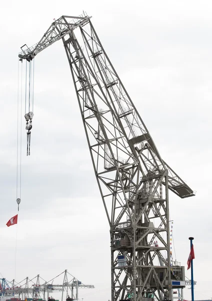 Floating crane — Stock Photo, Image