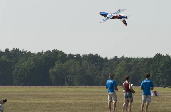 红牛远程喷气式飞机航空展 — 图库照片