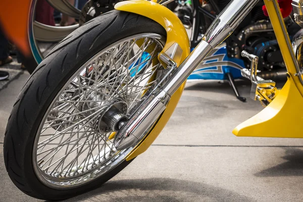 Motosiklet ayrıntıları yakın