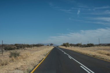Windhoek etkin Milli Parkı doğru yoldan