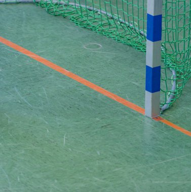 Hentbol Hall, salonu zemin bir spor salonunda