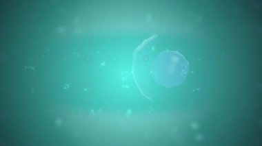 Yumuşak renkli soyut arkaplanın 4k görüntüsü.