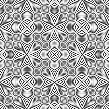 optik sanat soyut çizgili sorunsuz deco bilmece