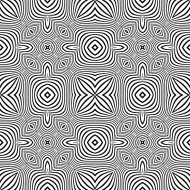 optik sanat soyut çizgili sorunsuz deco bilmece