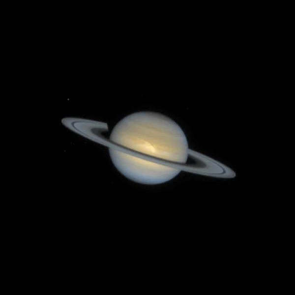 Vector realista planeta Saturno ilustración — Archivo Imágenes Vectoriales