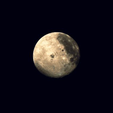 vektör gerçekçi gezegen ay illustratio