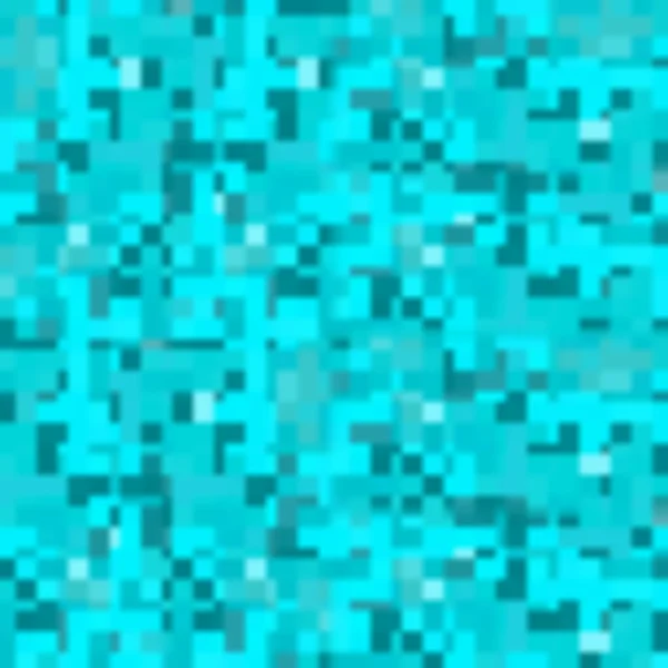 Pixel moderne camouflage motif bleu — Image vectorielle