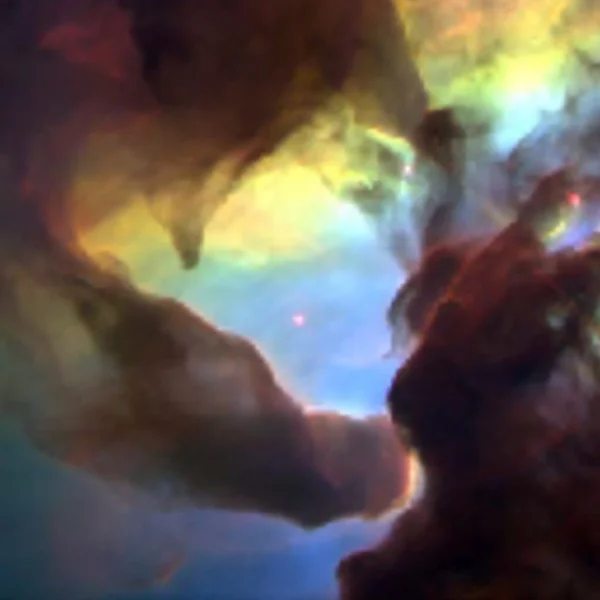 Vektor realistischen Raum galaktischen Hintergrund — Stockvektor