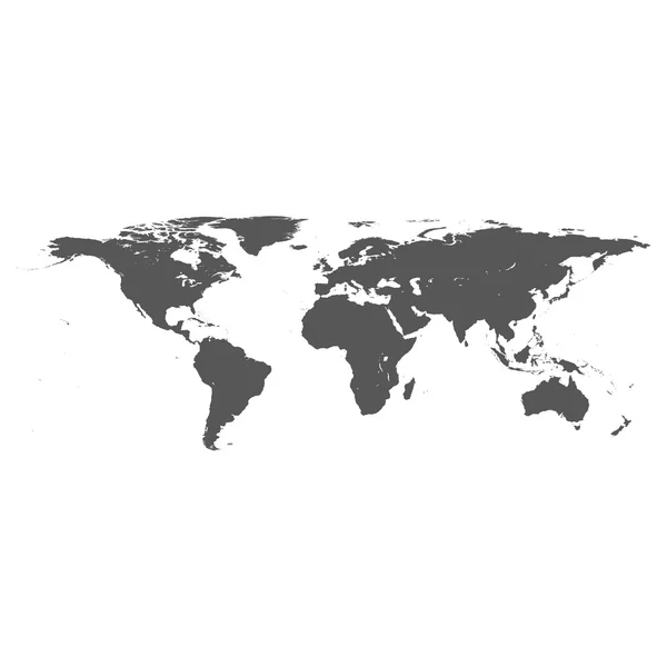 Vektor världskarta — Stock vektor