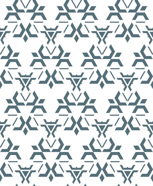 Donkere monochroom kleur abstract geometrische naadloze patter — Stockvector