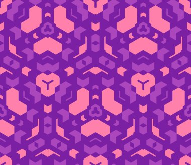 menekşe mor pembe renk soyut geometrik sorunsuz bilmece