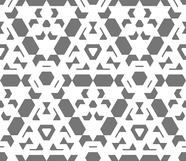 Cor monocromática escura cor abstrato geométrico sem costura —  Vetores de Stock