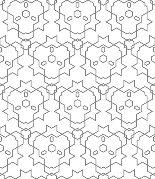 Ciemny kolor monochromatyczny zarys streszczenie geometryczne Tupot bez szwu — Wektor stockowy