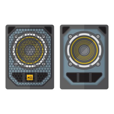profesyonel konser tur dizi subwoofer hoparlör düz renkli 