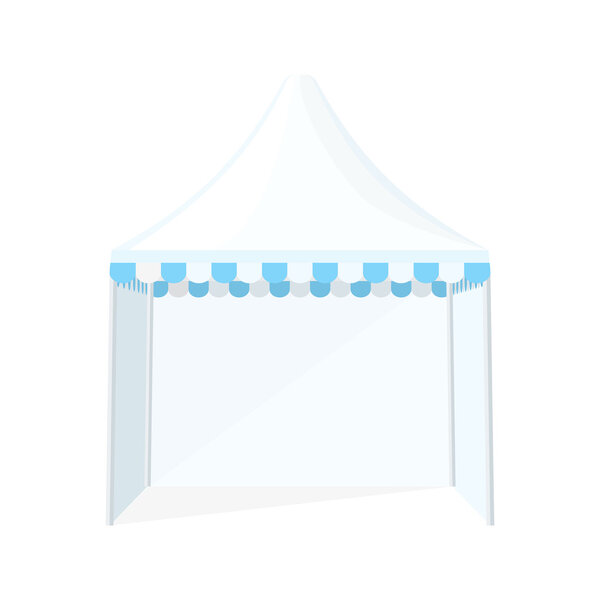 folding tent marquee illustratio