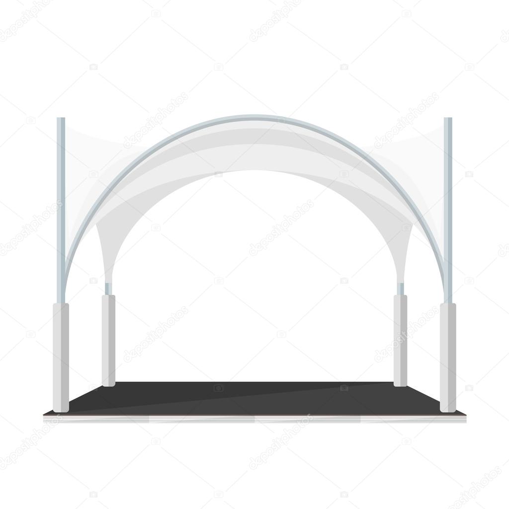 folding tent marquee pavilion illustratio