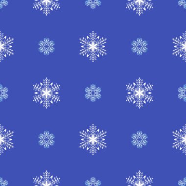 düz stil kar taneleri sorunsuz pıtırtı