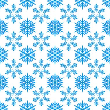 düz stil kar taneleri sorunsuz pıtırtı