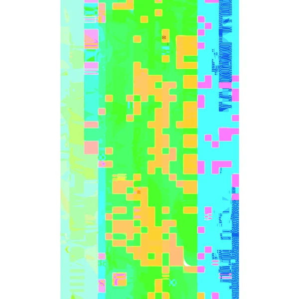 彩色抽象故障艺术设计背景 — 图库矢量图片